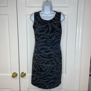 Michael Michael Kors animal print zipper dress sz 2